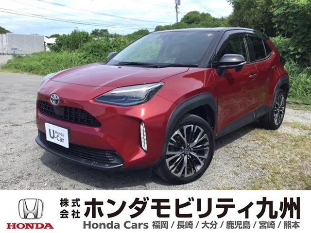 ヤリスクロス Ｚ　メモリーナビ　リアカメラ　ドラレコ　バックモニタ　横滑り防止システム　シートＨ　ＵＳＢ接続　ナビ＆ＴＶ　イモビ　カーテンエアバッグ　クルーズＣ　エアコン　スマートキ－　地デジ　キーフリー　パワステ（1枚目）