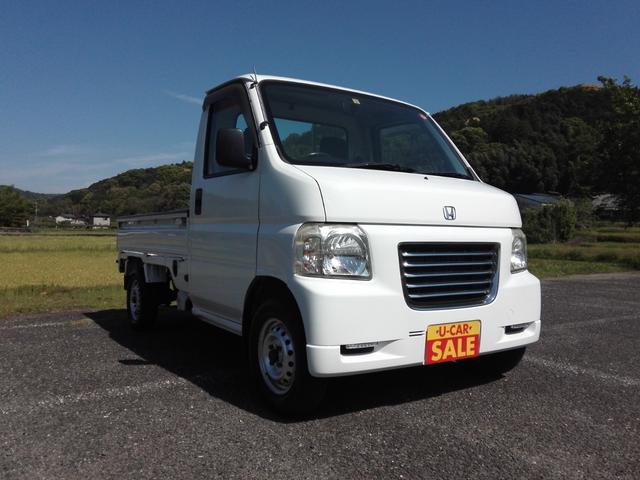 アクティトラック(ホンダ) ４ＷＤ　５速ミッション　パワステ　エアコン　運転席エアバッグ　三方開　荷台灯 中古車画像