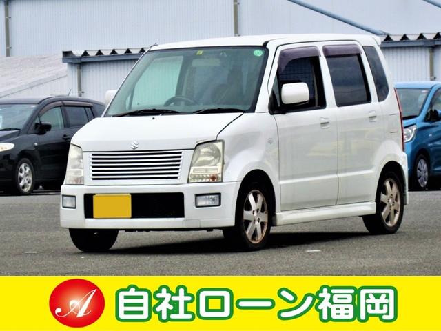 スズキ ワゴンｒｆｘ ｓリミテッド ターボ アルミホイール 車検ｒ４年５月 タイミングチェーン キーレス ｃｄデッキ 盗難防止装置 フルエアロ フォグランプ リアウィング 衝突安全ボディの中古車 車体価格7万円 05 平成17 年式 走行14 6万キロ 車体色パールホワイト
