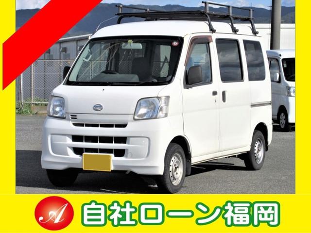 ハイゼットカーゴ ダイハツ クルーズ キーレス エアコン パワステ パワーウィンドウ 車検整備付き ５速ミッション ルーフキャリア タイミングチェーン 福岡県 クルーズ キーレス エアコン パワステ パワーウィンドウ 車検整備付き ５速ミッション ルーフキャリア