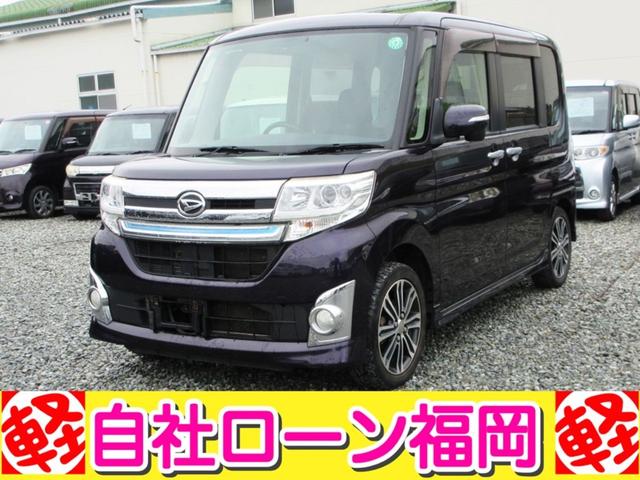 ダイハツ タント カスタムＲＳ　ターボ　ナビ　Ｂｌｕｅｔｏｏｔｈ