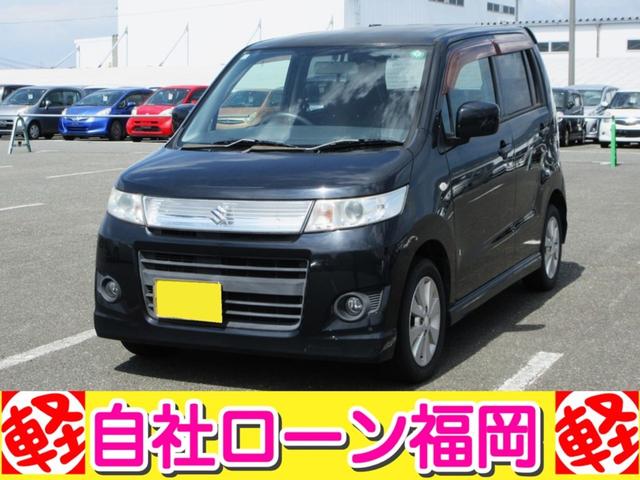 ワゴンＲスティングレー Ｘ　／ナビ／フルセグＴＶ・ＤＶＤ再生／スマートキー／プッシュスタート／アルミホイール／ＨＩＤライト／盗難防止／ウィンカーミラー／タイミングチェーン（1枚目）
