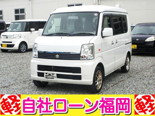 エブリイワゴン(スズキ) ＪＰターボ　・ハイルーフ／両側スライド・ドア／アルミホイール／盗難防止／ＥＴＣ／キーレス／タイミング 中古車画像