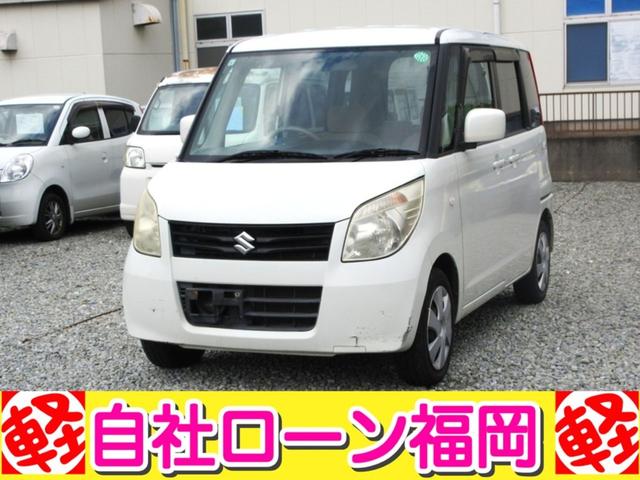 パレット(スズキ) Ｘ　／ナビ／Ｂｌｕｅｔｏｏｔｈ／フルセグＴＶ・ＤＶＤ再生／片側電動スライド・ドア／両側スライド・ドア／スマートキー／プッシュスタート／盗難防止／電格ミラー 中古車画像