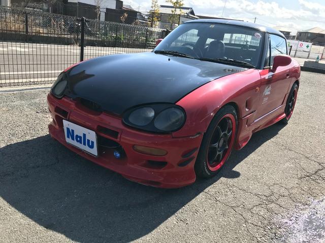 スズキ カプチーノの中古車 車体価格70万円 1995年式 走行12 7万キロ 車体色レッド 福岡県久留米市御井町１６９０ １ ｃａｒ ｗｏｒｋｓ ｎａｌｕ 株式会社ｎａｌｕ の在庫 グーネット中古車