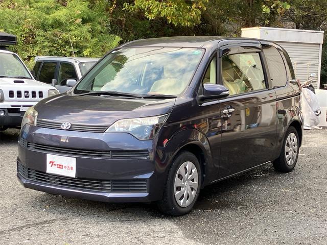 スペイド(トヨタ) Ｆ　純正ナビ地デジＴＶ　バックカメラ　Ｂｌｕｅｔｏｏｔｈ　スマートキー　ＥＴＣ　プッシュスターター　電動格納ドアミラー　オートエアコン　片側電動スライドドア 中古車画像