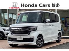 N-BOXカスタム L 純正ナビTV・Bluetooth・バックカメラ・電子パーキング 禁煙 サイドエアバッグ Aストップ シートヒータ ベンチシート 点検記録簿 キーフリーシステム LEDライト リアカメ AC スマキー 中古車画像