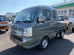 スーパーキャリイ X 4WD 5MT 衝突被害軽減システム クリアランスソナー レーンアシスト キーレスエントリー アイドリングストップ 電動格納ミラー オートライト ESC エアコン パワーウィンドウ 中古車画像