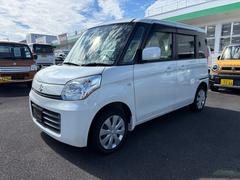 スペーシア X 両側スライド・片側電動 ナビ TV オートライト スマートキー アイドリングストップ 電動格納ミラー ベンチシート CVT 盗難防止システム ABS CD DVD再生 Bluetooth 中古車画像