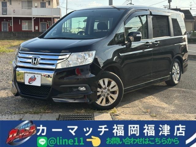 ステップワゴンスパーダ(ホンダ) S ETC バックカメラ ナビ TV 両側スライド・片側電動 オートライト HID キーレスエントリー 電動格納ミラー 3列シート ウォークスルー CVT アルミホイール CD DVD再生 中古車画像