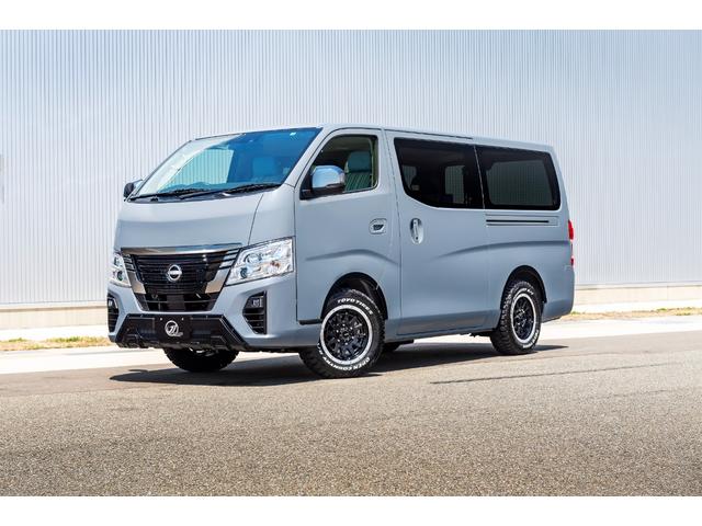 キャラバン(日産) ロンググランドプレミアムＧＸ　ディーゼルターボ　ＥＳＳＥＸバンパーガード　ＥＳＳＥＸ１６インチアルミ　フルセグナビ　ＥＴＣ　新車コンプリート 中古車画像