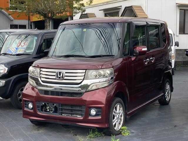 ホンダ Ｎ−ＢＯＸカスタム Ｇ　Ｌパッケージ　４ＷＤ　両側スライドドア