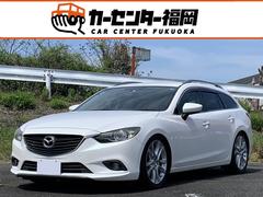 マツダ　アテンザワゴン　ＸＤ　６ＭＴ　ローダウン　クラリオンナビ