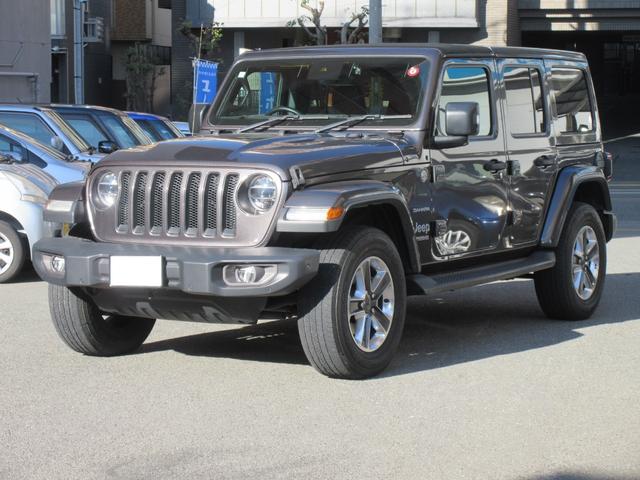 ジープ・ラングラーアンリミテッド(ジープ) サハラ　４ＷＤ　ドライブレコーダー　バックカメラ　クリアランスソナー　オートクルーズコントロール　衝突被害軽減システム　サンルーフ　ナビ　ＴＶ　オートライト　ＬＥＤヘッドランプ　アルミホイール　スマートキー 中古車画像