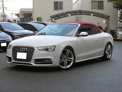 S5カブリオレ ベースグレード 4WD オープンカー グリルRSルック ST車高調 バックカメラ ナビ TV クリアランスソナー オートクルーズコントロール オートライト HID AT アイドリングストップ シートヒーター 中古車画像