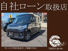 スズキ　スペーシアカスタム　ＴＳ　ＫＥＮＷＯＯＤナビ　ＴＶ　バックカメラ