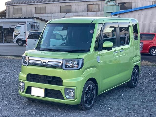 ウェイク Ｇターボ　レジャーエディションＳＡＩＩ　ターボ車　衝突被害軽減ブレーキサポート　ナビ　フルセグＴＶ　バックモニター　両側電動スライドドア　エンジンプッシュスタート　アイドリングストップ　スマートキー（1枚目）