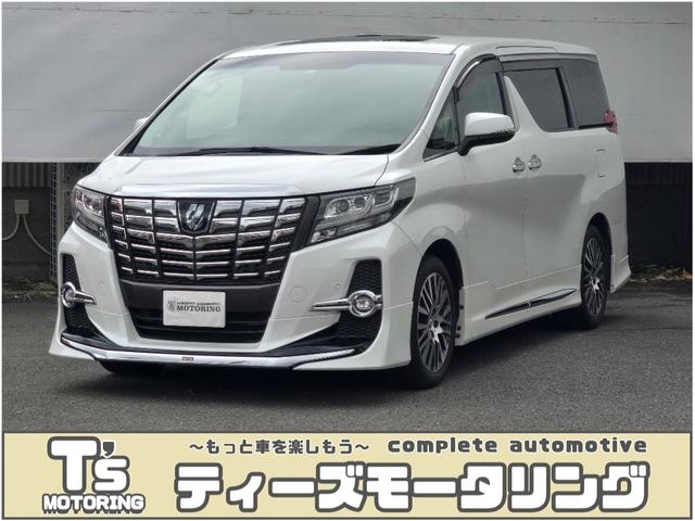 アルファード(トヨタ) 2.5S Cパッケージ 車検2年込み ナビ バックカメラ サンルーフ フリップダウンモニター ステアリングヒーター パワーシート 電動リアゲート ETC スマートキー モデリスタエアロ Bluetooth シートヒーター 中古車画像