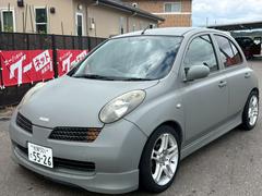 マーチ 12SR ナビ TV アルミホイール キーレスエントリー 電動格納ミラー MT 衝突安全ボディ ABS CD USB ミュージックプレイヤー接続可 エアコン パワーウィンドウ 色替え車 社外足廻り 中古車画像