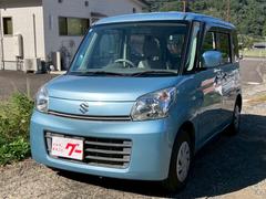 スペーシア G スマートフォン連携ナビ バックモニター スマートキー プッシュスタート アイドリングストップ ETC セキュリティアラーム プライバシーガラス ハンドルスイッチ 中古車画像