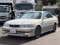マークII ツアラーV 走行117828km タイミングベルト交換済 社外足回り TRDタワーバー 社外17インチAW HIDヘッドライト フルエアロ ETC キーレスエントリー 中古車画像