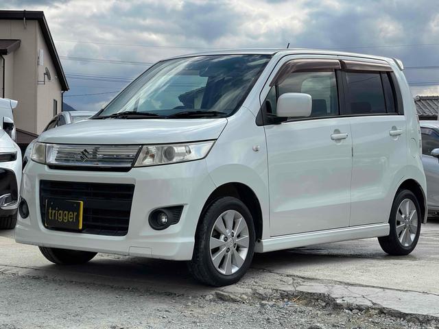 ワゴンＲスティングレー(スズキ) Ｘ　ＥＴＣ　ナビ　ＴＶ　スマートキー　電動格納ミラー　ベンチシート　ＣＶＴ　ＣＤ　Ｂｌｕｅｔｏｏｔｈ　アルミホイール　エアコン　パワーウィンドウ 中古車画像