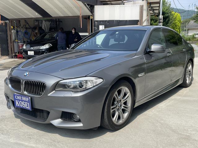 ５シリーズ(BMW) ５２３ｉ　Ｍスポーツパッケージ　１年保証付　パワーシート　ＨＤＤナビ　オートクルーズコントロール　パワステ 中古車画像