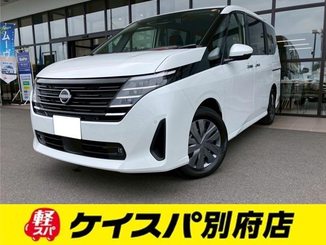 セレナ ｅ－パワー　ＸＶ　全周囲カメラ　クリアランスソナー　オートクルーズコントロール　レーンアシスト　衝突被害軽減システム　両側電動スライドドア　オートマチックハイビーム　オートライト　ＬＥＤヘッドランプ　スマートキー（1枚目）