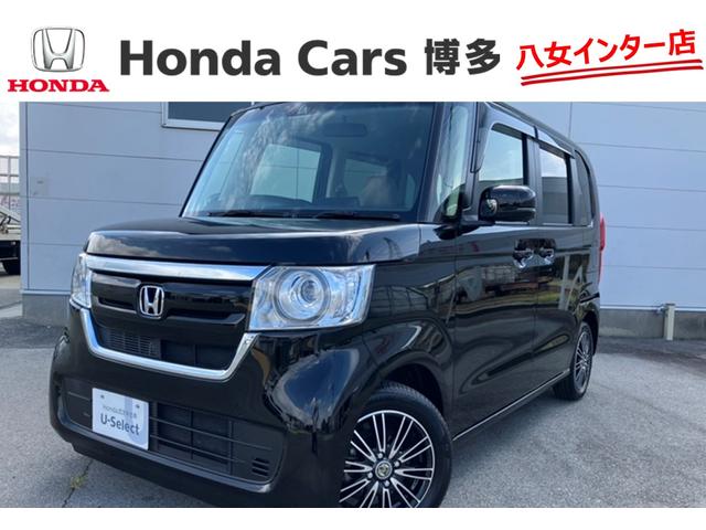 Ｎ－ＢＯＸ Ｇ・Ｌホンダセンシング　ワンオ－ナ－・ＣＤ／ＵＳＢステレオ・ＥＴＣ・ＬＥＤヘッドライト・衝突軽減ブレーキ・クルーズコントロール・スマートキー・オートエアコン・社外アルミホイール・左パワースライドドア　誤発信抑制　１オーナー（1枚目）