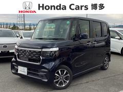 N-BOXカスタム ベースグレード 当社レンタUP車・ナビ・リアカメラ・ETC・ドラレコ・LEDヘッドライト・衝突軽減ブレーキ・電子パーキング・オートエアコン・シートヒーター・スマートキー・ W電動ドア USB接続 CMBS Dレコ 中古車画像