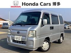 サンバーバン ディアス 3AT・4WD・エアコン・パワステ・パワーウインドウ・キーレス・CDステレオ エアバッグ ダブルエアバック フロントPW キーレスキー 両面スライドドア 中古車画像