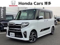 タント カスタムRSスタイルセレクション ターボ・ナビ/TV/USB・Bluetooth・リアカメラ・ETC・LEDヘッドライト・両側パワスラ・衝突軽減ブレーキ・クルーズコントロール・スマートキー・オートエアコン・シートヒーター・クルコン 中古車画像