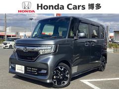 N-BOXカスタム G・Lターボホンダセンシング ワンオーナー・ナビ/TV/USB/Bluetooth接続・リアカメラ・ETC・両側パワースライドドア・LEDヘッドライト・衝突軽減ブレーキ・クルーズコントロール・スマートキー・オートエアコン フルセ 中古車画像