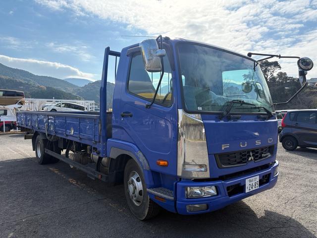Ｈ２９年　三菱フソウ　ファイター　４ｔ平ボディ 最大積載量３４５０ｋｇ　バックモニター　ＥＴＣ　荷台内長さ約６２０ｃｍ
