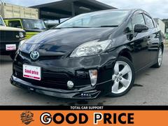 プリウス Sツーリングセレクション ALPINE9インチナビ/バックモニター/LEDヘッドライト/ワンオーナー車/ETC/フロントエアロ 中古車画像