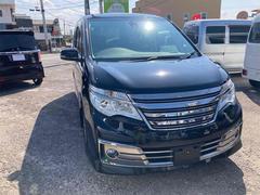 セレナ ライダー ブラックライン S-ハイブリッド ETC バックカメラ ナビ TV オートクルーズコントロール レーンアシスト 両側電動スライドドア LEDヘッドランプ スマートキー アイドリングストップ 電動格納ミラー 3列シート CVT 中古車画像