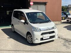 ムーヴ カスタム Xリミテッド ナビ バックカメラ 前後ドラレコ ETC エコアイドル スペアキー Bluetooth TV CD DVD 中古車画像