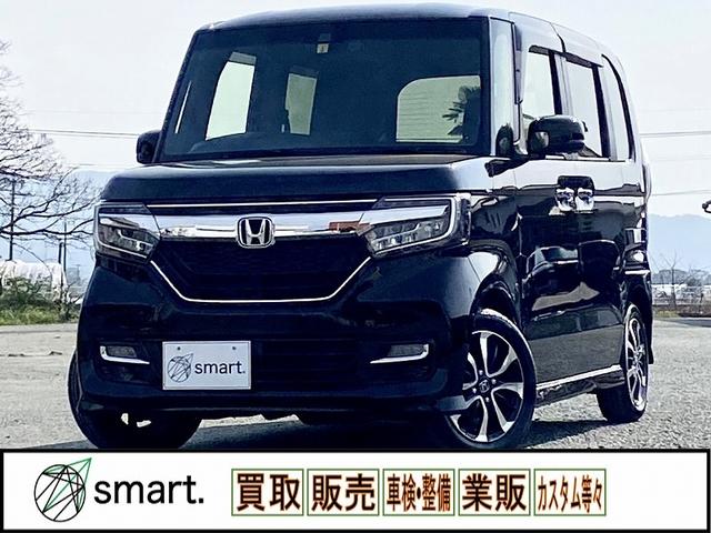 ホンダ Ｎ－ＢＯＸカスタム Ｇ・ＥＸホンダセンシング　純正８インチＳＤナビ　フルセグ　ＤＶＤ再生　ＢＴ　Ｂカメラ　ＥＴＣ　前後ドラレコ　パワースライドドア　ＬＥＤ　フォグ　スマートキー　Ｐスタート　スーパースライドシート　車線逸脱警報　レーダークルーズ