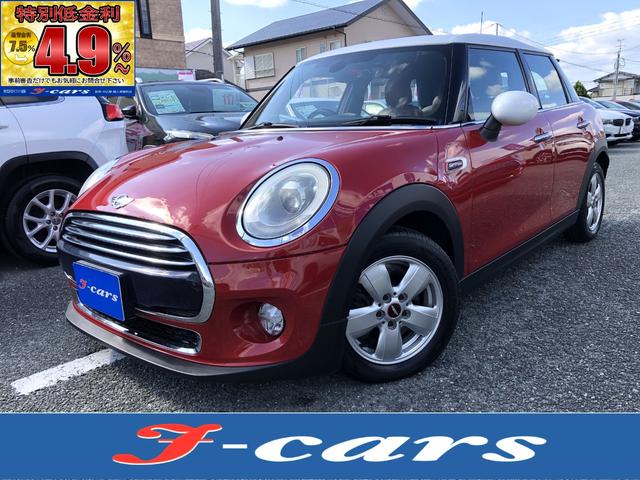 ＭＩＮＩ(ミニ) クーパー　／ナビ　フルセグＴＶ　バックカメラ　Ｂｌｕｅｔｏｏｔｈ　レザー調シートカバー　オートＬＥＤヘッドライト　ディスプレイＬＥＤリングライト　ＭＩＮＩドライビングモード　ＥＴＣ　ホワイトルーフ　前後ドラレコ 中古車画像