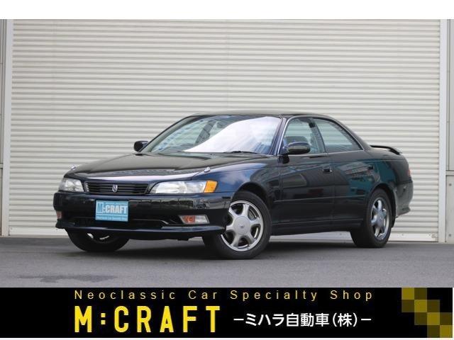 トヨタ マークII ツアラーＶ　ツインカム２４ツインターボ　ＥＴＣ　アルミホイール　ＭＴ　ＣＤ　カセット　ＡＢＳ　運転席エアバッグ