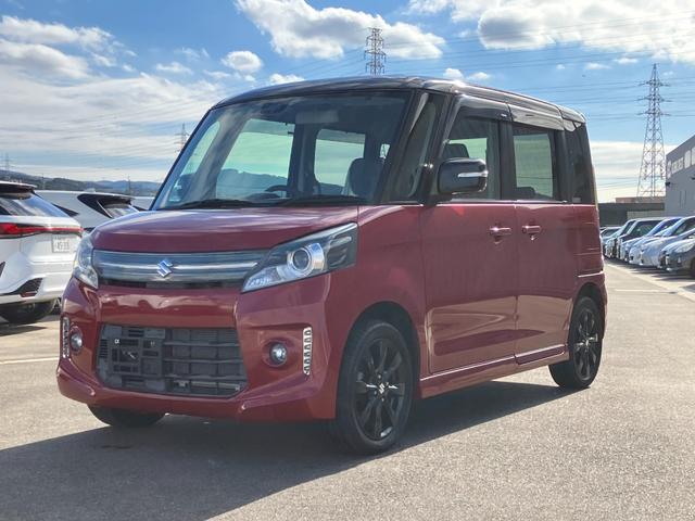 平成２６年式　スペーシアカスタム　ＸＳリミテッド 両側電動スライドドア　ナビ　ＥＴＣ　バックカメラ　シートヒーター