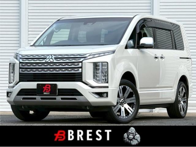 ☆三菱『デリカＤ５』入荷致しました☆ 純正１０インチナビ／１２インチ後席モニター／電動ステップ／アラビュー