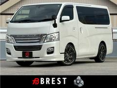 NV350キャラバンワゴン GX 10人乗/SDナビ/Bluetooth/フルセグTV/バックモニター/ALPINE後席モニター/社外16インチアルミ/電動スライドドア/レザー調シートカバー/ETC/オートライト/LEDヘッドライト 中古車画像