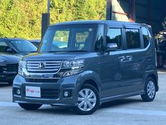 N-BOXカスタム G 両側スライドドア・左リア電動/スマートキー/アイドリングストップ/プッシュスタート/CD再生/ベンチシート/HIDヘッドランプ 中古車画像