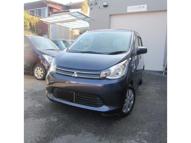 ｅＫワゴン(三菱) Ｍ　キーレス　ＣＤデッキ　禁煙車　ＣＶＴ車　アイドリングストップ　電動格納ミラー 中古車画像