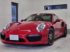 911 911ターボS PDK 後期モデル 正規ディーラー スポーツクロノ PCCB Fリフト オールレザーインテリア BOSEシートヒーター&シートベンチ LED PDCC アルカンターラルーフ カーボンインテリア 中古車画像