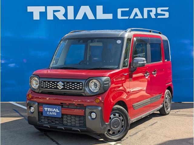 スペーシアギア(スズキ) ハイブリッドＸＺ　純正ナビ・フルセグ・Ｂｌｕｅｔｏｏｔｈ・ＤＶＤ再生・バックモニター・バックモニター・シートヒーター・コーナーセンサー・両側電動スライドドア・ＥＴＣ・クルーズコントロール・スズキセーフティー・禁煙車 中古車画像