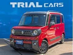 スペーシアギア ハイブリッドXZ 純正ナビ・フルセグ・Bluetooth・DVD再生・バックモニター・バックモニター・シートヒーター・コーナーセンサー・両側電動スライドドア・ETC・クルーズコントロール・スズキセーフティー・禁煙車 中古車画像