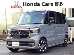 N-BOXカスタム コーディネートスタイル 当社レンタUP車・ナビ・TV・ドラレコ・ETC・リアカメラ・両側パワスラ・オートエアコン・シートヒーター・LEDヘッドライト・衝突軽減ブレーキ・スマートキー 中古車画像