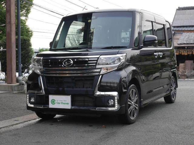 ダイハツ タント カスタムＲＳ　トップエディションＳＡＩＩＩ　禁煙車　ワンオーナー　バックモニター　ＬＥＤヘッドライト・ナビフルセグＴＶ・バックモニター・ハーフレザーシート